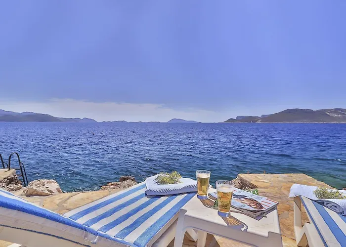 Lycia Amazing Sea View And Sea Platform Villa